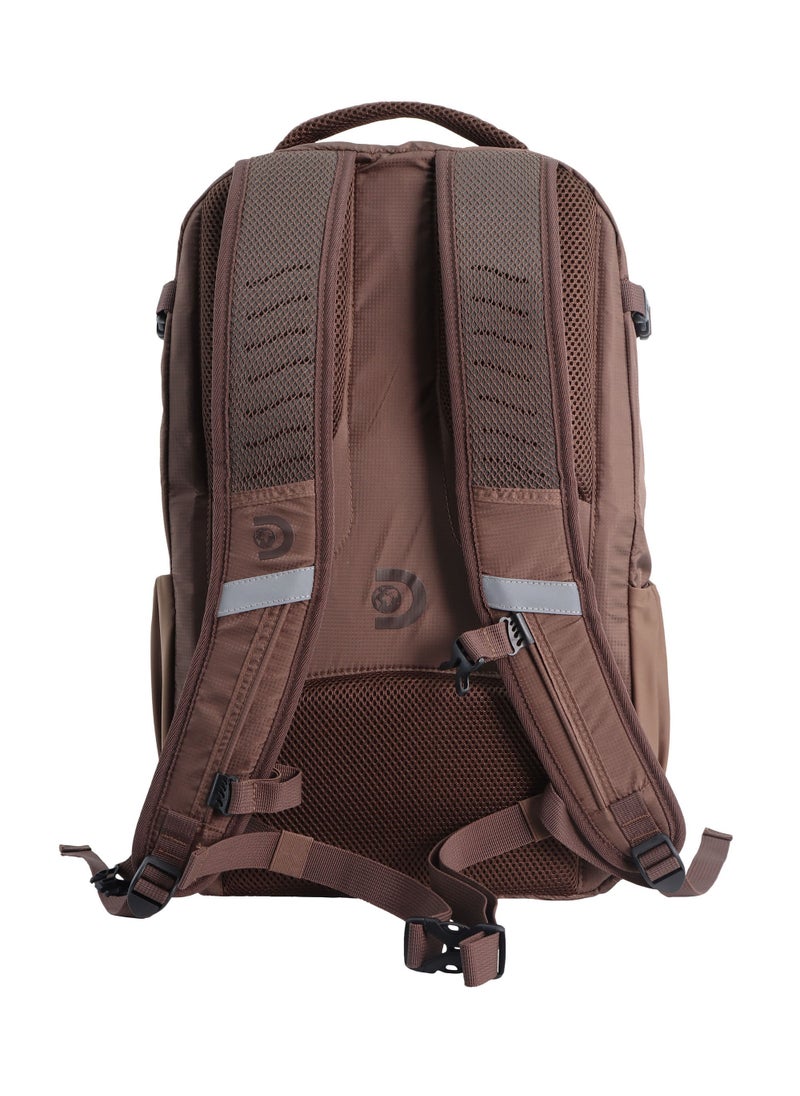 Discovery Outdoor 30L Backpack  Brown for Adventure, Durable Lightweight Water Resistant Multi-Compartment Bag for Men Women Hiking Trekking Camping Travel - pzsku/ZA2395A233B13D476C2C0Z/45/_/1721994090/d435880a-6e52-40f8-8295-8785cc529df7