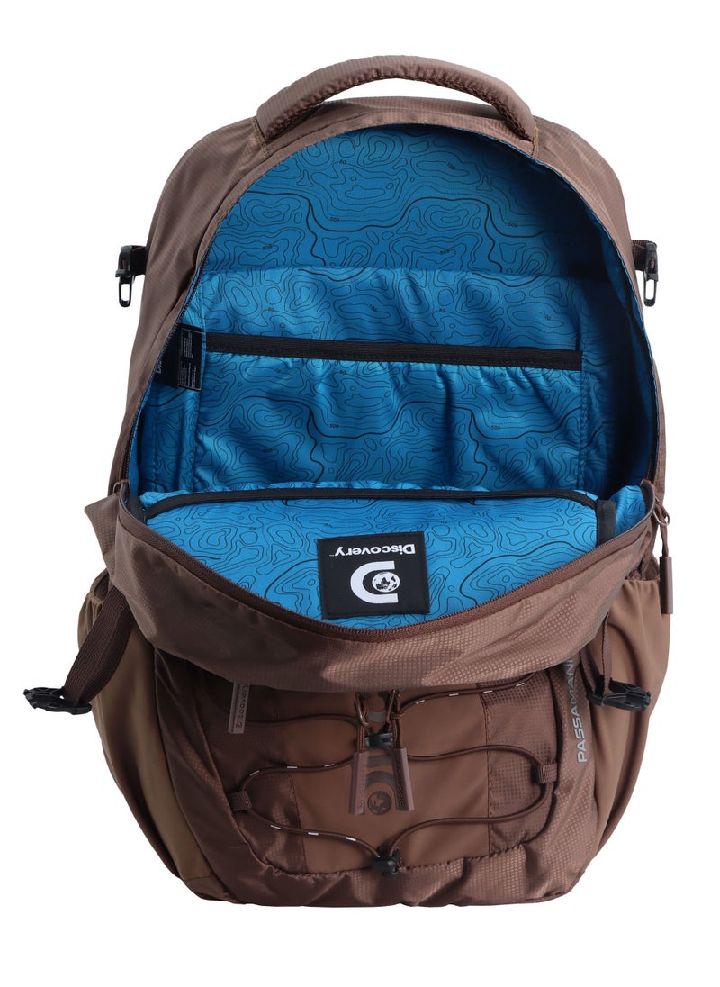 Discovery Outdoor 30L Backpack  Brown for Adventure, Durable Lightweight Water Resistant Multi-Compartment Bag for Men Women Hiking Trekking Camping Travel - pzsku/ZA2395A233B13D476C2C0Z/45/_/1721994110/7540724a-b087-47a8-938f-dd67f37c640e