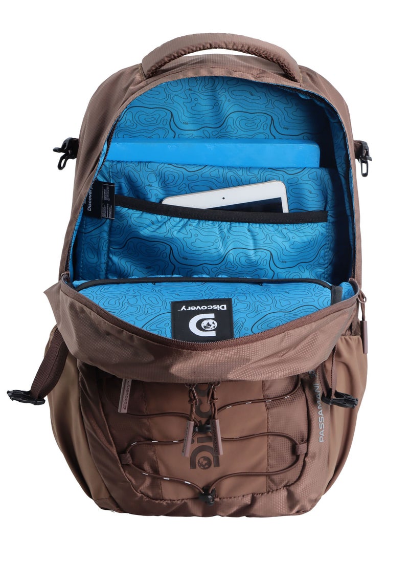 Discovery Outdoor 30L Backpack  Brown for Adventure, Durable Lightweight Water Resistant Multi-Compartment Bag for Men Women Hiking Trekking Camping Travel - pzsku/ZA2395A233B13D476C2C0Z/45/_/1721994111/d0c4cf71-d08c-4194-9785-596c522b9d7b