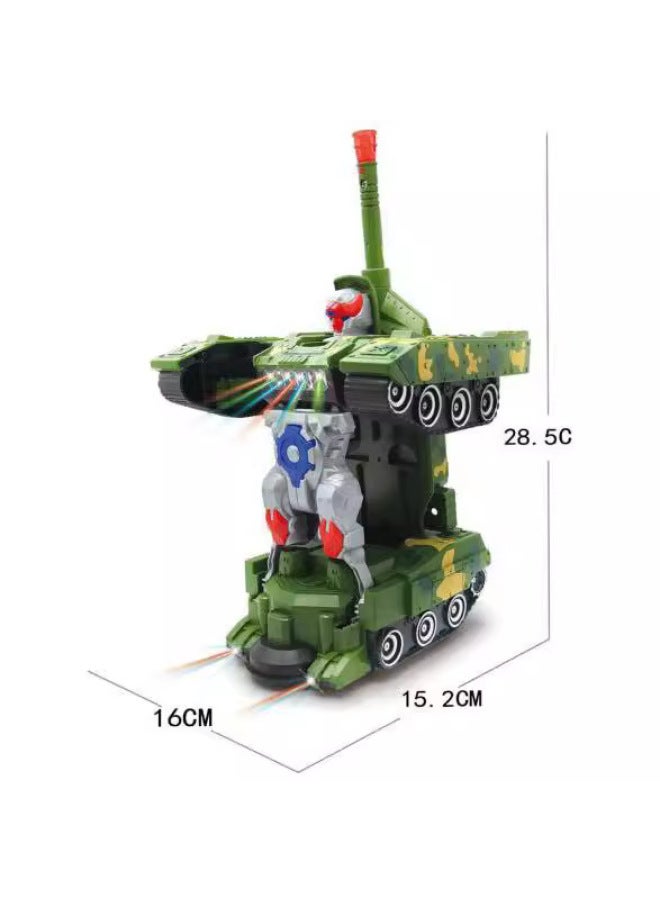 Same Electric Universal Automatic Deformation Tank Car Obstacle Avoidance Driving Car Toy One-piece Delivery-Specifications:Only Toys Are Sent (you Need To Bring Your Own Batteries) - Image 4