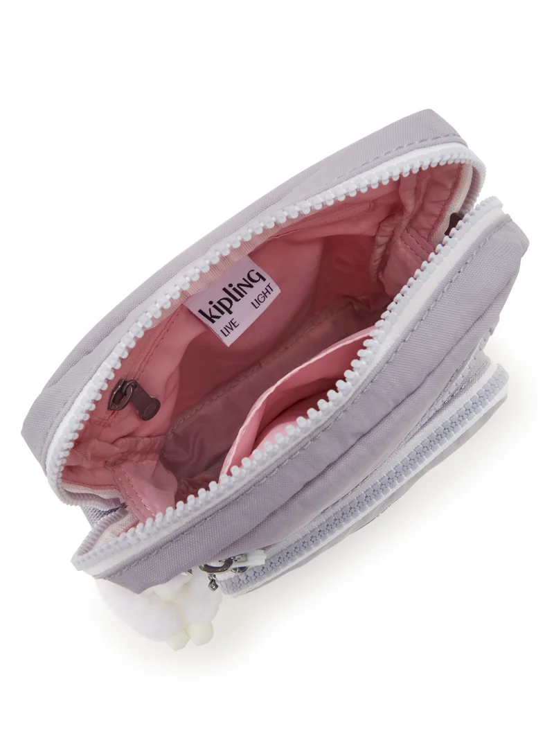 kipling Gunne Small Crossbody with Adjustable Straps Tender Grey-I32441FB