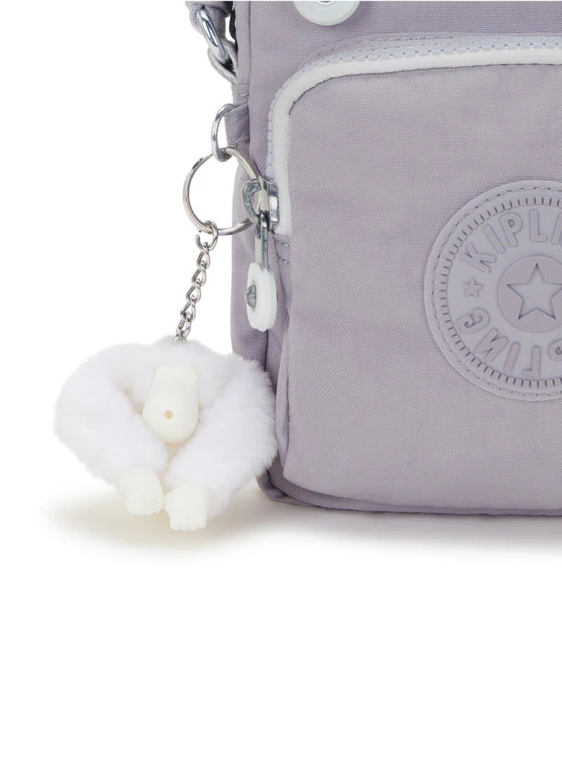 kipling Gunne Small Crossbody with Adjustable Straps Tender Grey-I32441FB