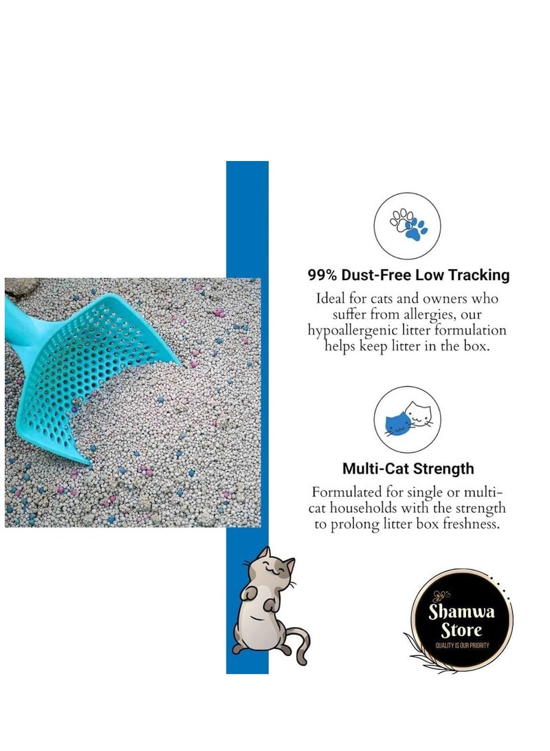 Premium Natural Cat Litter 100% Exceptional Absorbency Dust-Free Odor Resistant Suitable for All Cats Economical 10L Pack  Apple - Image 3