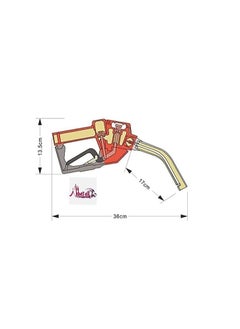 ABBASALI Auto Off Stop Diesel Delivery Gun Oil Nozzle Dispenser Flow 3/4"  - Image 3