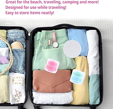 NQEUEPN 2pcs Sunscreen Applicator Solar Sunblock Buddy Brush with Protective Case Portable Sun Lotion Applicator Soft Bristle Foundation Sun Cream Brush Set with Brush Cleaning Pad for Kids Children Travel - Image 5