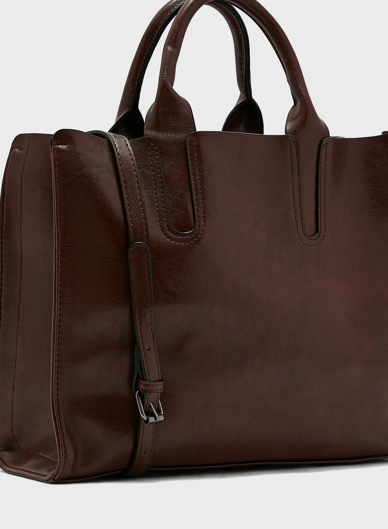 ELLA Square Tote Handbag  - Image 4