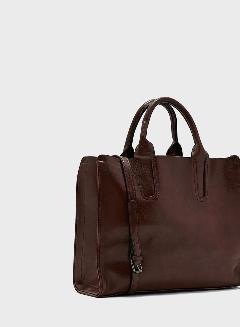 ELLA Square Tote Handbag  - Image 3