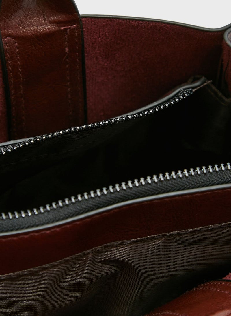 ELLA Square Tote Handbag  - Image 5