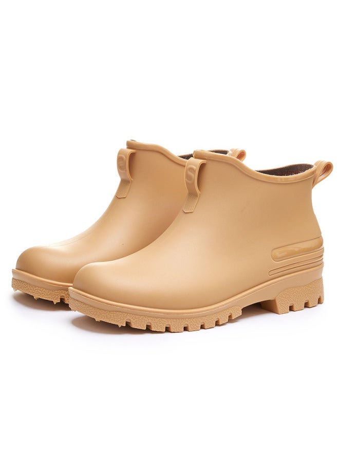 Fashion Couple Rain Shoes Casual Men's And Women's Shoes Trendy Shoes Sports Waterproof Shoes Chef Glue Shoes Work Rain Boots