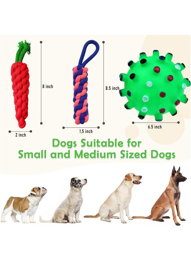 Emily Pets Dog Toys All-In-One Set Dog Toys Pack For Small To Medium Dogs (Pack Of 3, Color May Vary) - Image 4
