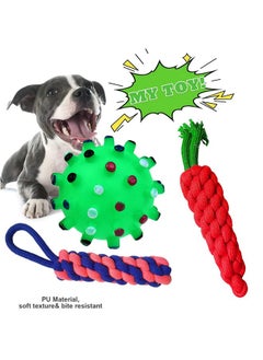 Dog Toys All-In-One Set Dog Toys Pack For Small To Medium Dogs (Pack Of 3, Color May Vary) - pzsku/ZA239D39D6033D771D162Z/45/_/1728309587/b27657d8-be47-4faa-9d6c-46b94a415331