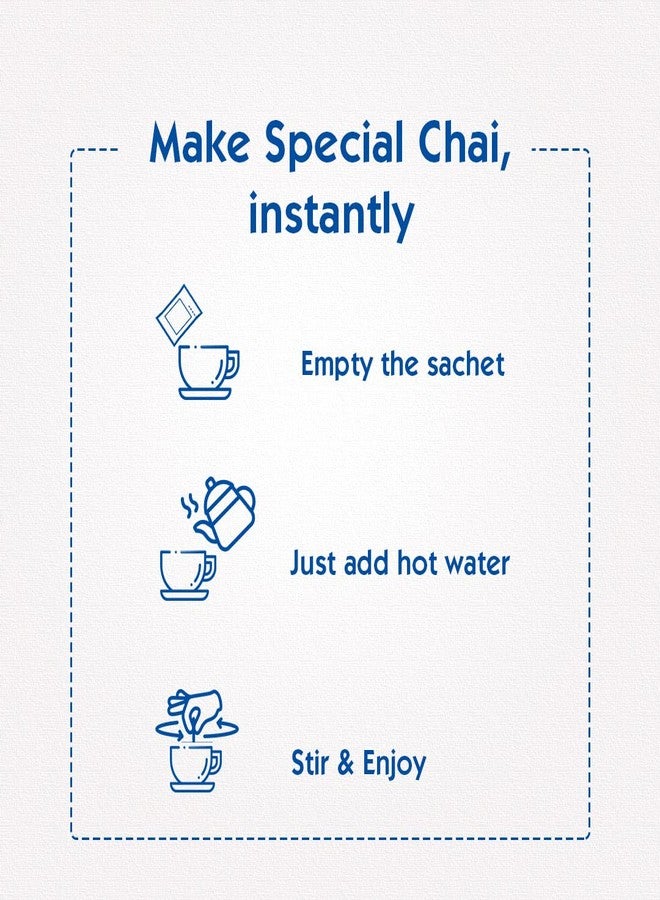 Society One Minute Tea | Elaichi Flavour | Made with Cardamom | Flavoured Instant Tea | 14g X 10 Sachets (140g) - Image 5