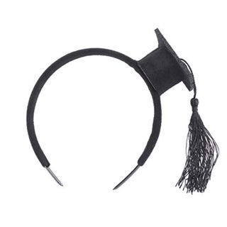 BinaryABC Graduation Hat Headband, Mini Bachelor Cap Headband, Graduation Party Supplies 2026, Graduation Decorations