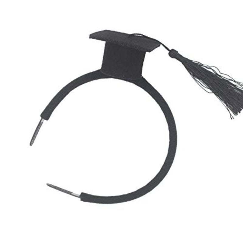 BinaryABC Graduation Hat Headband, Mini Bachelor Cap Headband, Graduation Party Supplies 2026, Graduation Decorations - Image 5