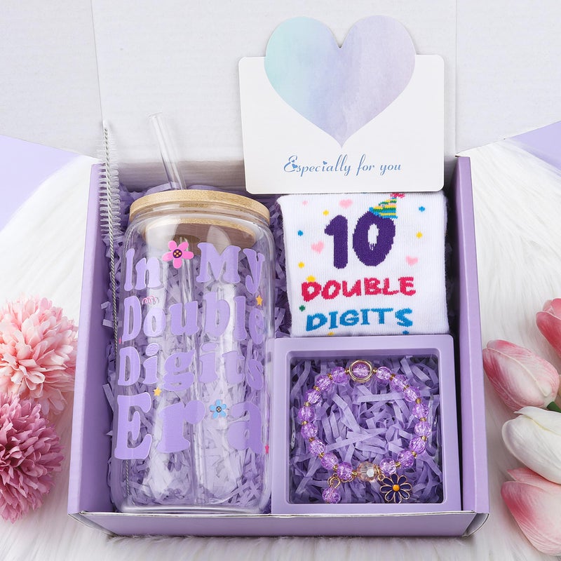 Splendest 10Th Birthday Gifts For Girls,10 Year Old Girl Gifts,10th Birthday Purple Gift Ideas, Best Presents For 10 Year Old Girls - Image 1
