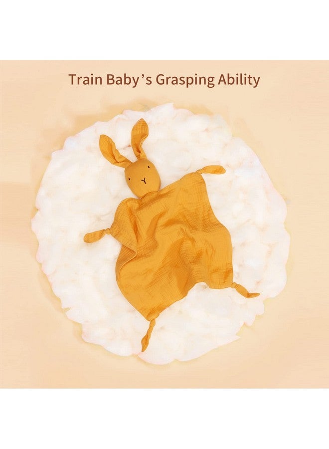 انسولار بطانية أرنب معزولة للأولاد والبنات، بطانية أمان من القطن العضوي للأطفال، منشفة ناعمة وجيدة التهوية ومهدئة لحديثي الولادة والرضع، طقم من قطعتين (أزرق ورمادي) - Image 5