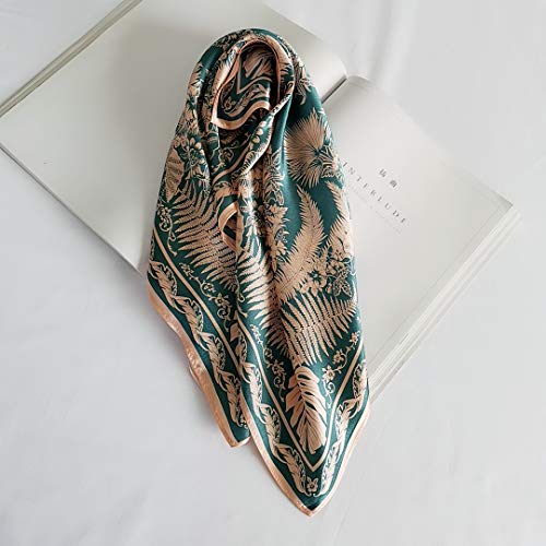 FONYVE 100% Mulberry Silk Scarfs for Women - Lightweight Square Satin Head For Hair for Sleeping 21" x 21", Small - Image 5