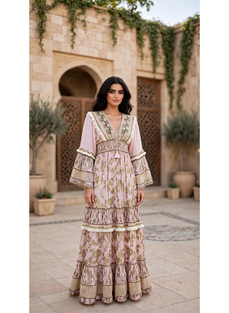 Azure Bloom Grace Dress