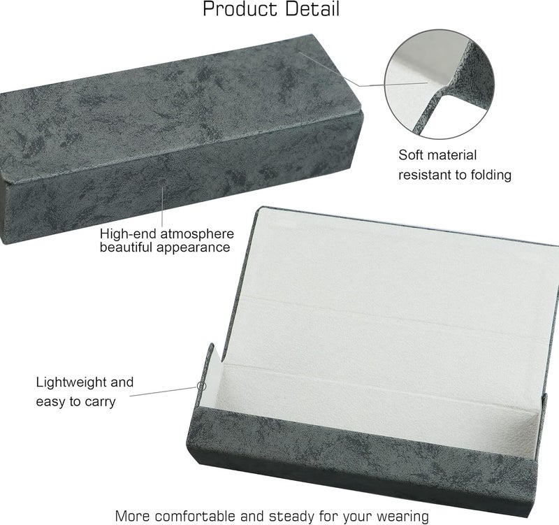 VisionGlobal Hard Shell Eyeglass Case for Eyeglasses and Sunglasses for Men/Women and Kids - Image 2