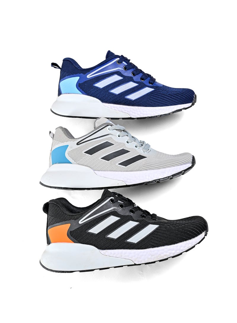 Desert Sportive Light-Weight Lace-up Sneakers For Men - Image 5