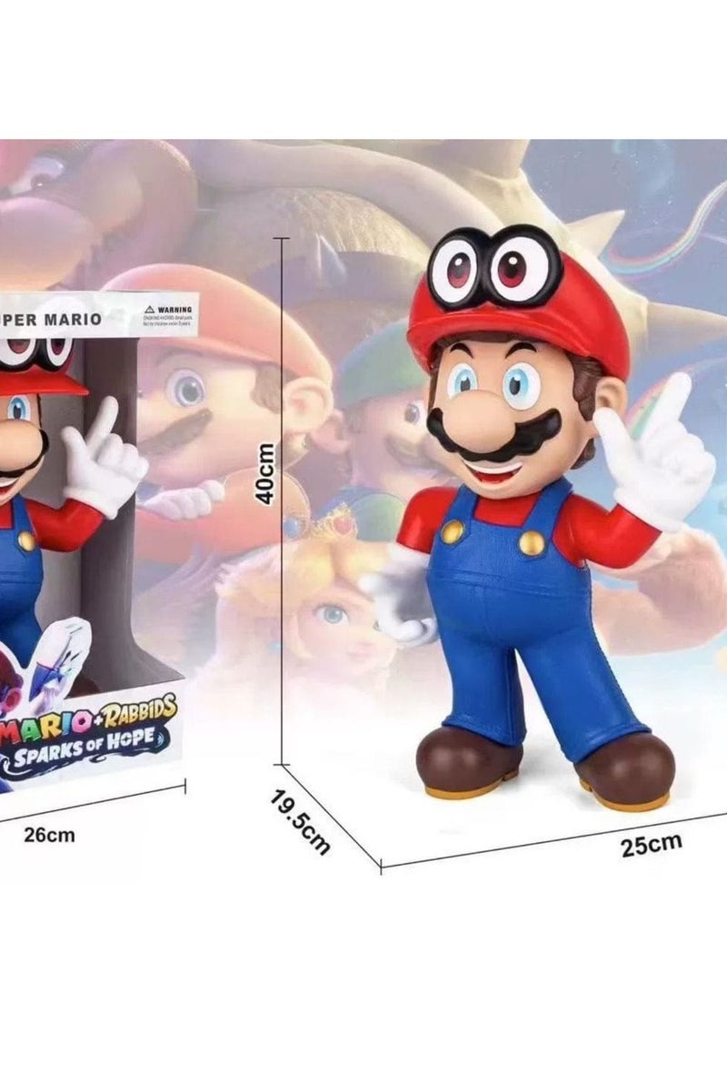 سوبر ماريو مجموعة مجسمات الأنمي سوبر ماريو بروس (قطعة واحدة) يمكنك إهدائها لأحبائك - Image 5