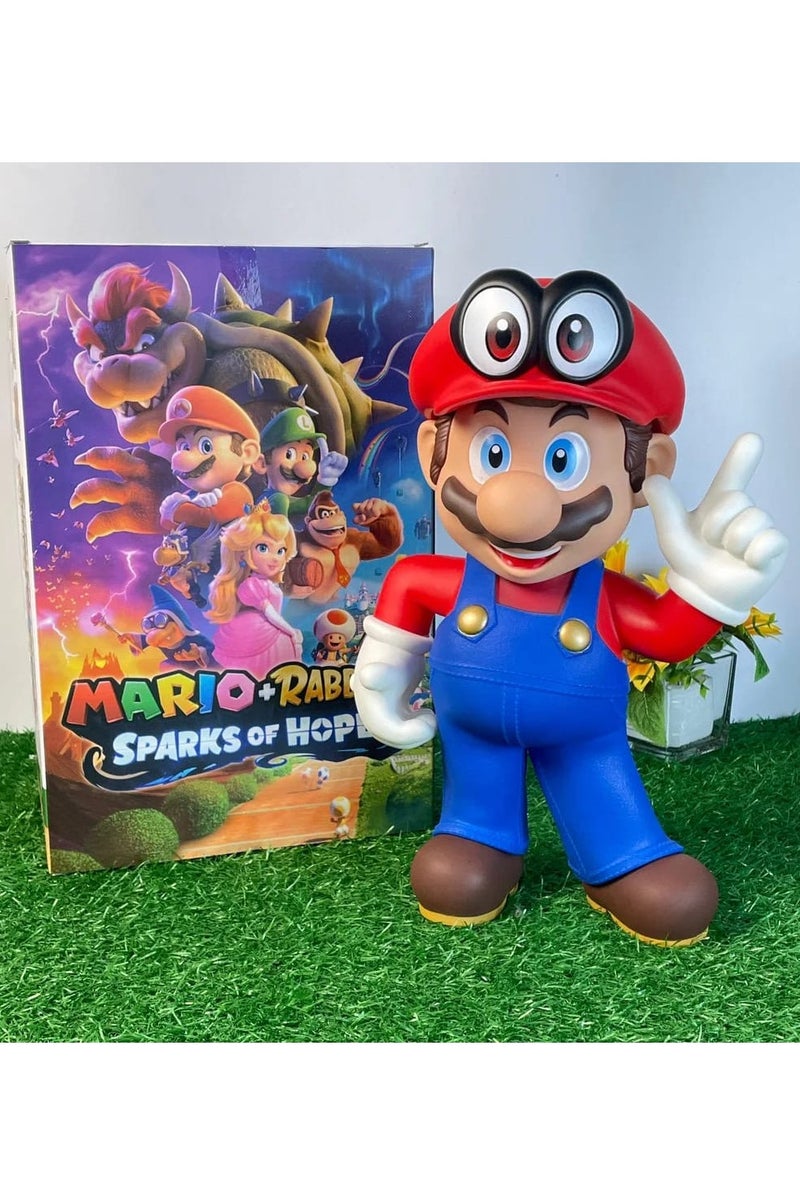 سوبر ماريو مجموعة مجسمات الأنمي سوبر ماريو بروس (قطعة واحدة) يمكنك إهدائها لأحبائك - Image 2