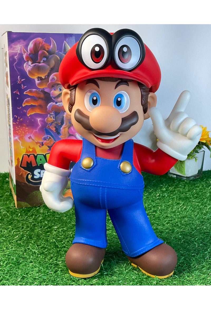 سوبر ماريو مجموعة مجسمات الأنمي سوبر ماريو بروس (قطعة واحدة) يمكنك إهدائها لأحبائك - Image 3