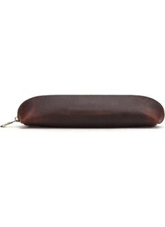 Cordova Leather Pencil Case Simple and Vintage  - Image 1