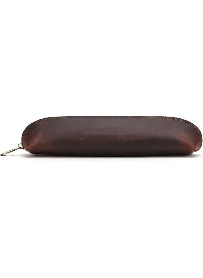 Leather Pencil Case Simple and Vintage