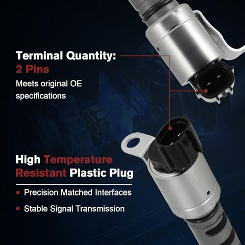 KacuYelin 917235 917236 Engine Variable Valve Timing VVT Solenoid Intake and Exhaust Oil Control Valve Solenoid Compatible with Toyota Corolla CHR Scion xD Pontiac Vibe 20082020 1533037020153300T020 2PCS - Image 3