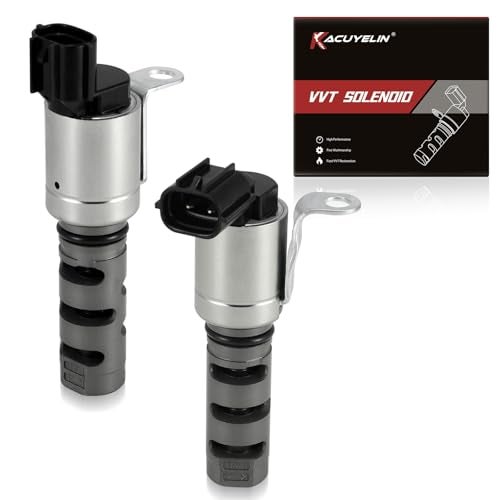 KacuYelin 917235 917236 Engine Variable Valve Timing VVT Solenoid Intake and Exhaust Oil Control Valve Solenoid Compatible with Toyota Corolla CHR Scion xD Pontiac Vibe 20082020 1533037020153300T020 2PCS - Image 1