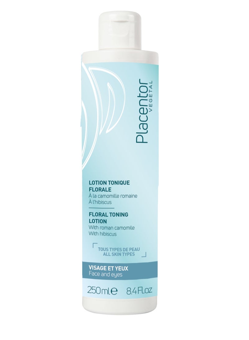 Placentor Vegetal FLORAL TONING LOTION FACE AND EYES 250 ML