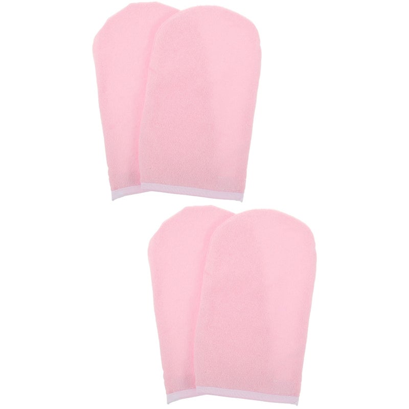 4 Pcs Gloves Hand Mittens Hot Hand Covers Beauty Salon Supply - Image 1