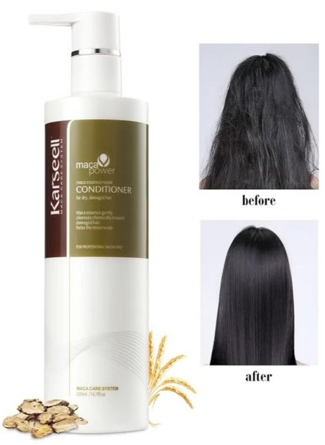Karseell Hair Conditioner Karseell Argan Oil Organic Deep Conditioning Treatment Cream For Dry Damaged Coloured Hair 800ml  - Image 3