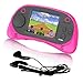 EASEGMER 16 Bit Kids Handheld Games Builtin 220 HD Video Games 25 Inch Portable Game Player with Headphones Best Travel Electronic Toys for Kids Age 310 Years Old Children Pink - Image 2