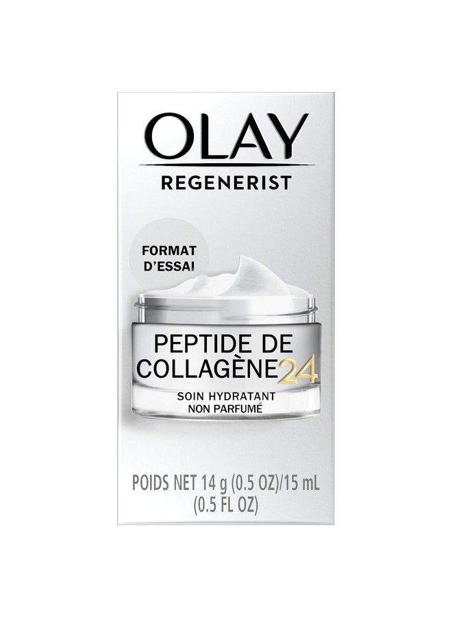 Olay New Regenerist Collagen Peptide 24 Face Moisturizer Trial Size 0.5 Oz - Image 3
