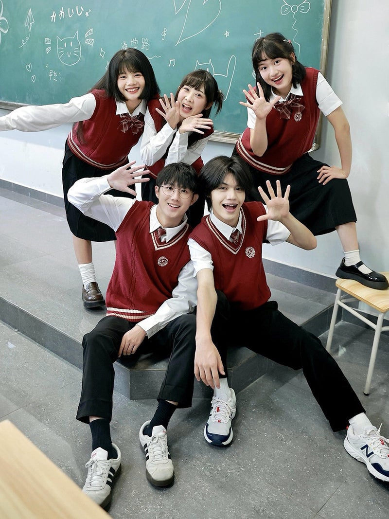 Jk Waistcoat Vest Chorus Games Performance School Uniform Suit Middle School Students High School Students Class Uniform Suit - Image 2