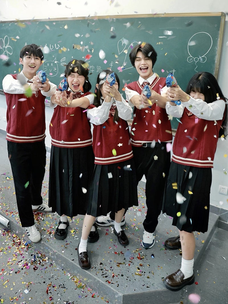 Jk Waistcoat Vest Chorus Games Performance School Uniform Suit Middle School Students High School Students Class Uniform Suit - Image 3