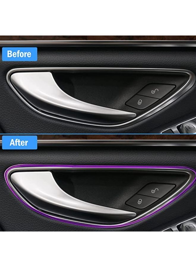 Car Interior Moulding Trim Strips Universal Car Decoration Pinstriping Filler Insert Strips Styling Dashboard Decorative DIY Flexible Strip Garnish Accessory with Installing Tool - Image 4