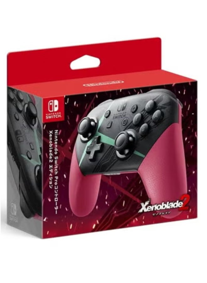 Generic Switch Pro Controller Xenoblade Chronicles 2 Limited Edition – Wireless Nintendo Switch Gamepad with Ergonomic Grip, Responsive Buttons, Exclusive Xenoblade Artwork, HD Rumble, Motion Controls & Long Battery Life – Enhanced Gaming Precision & Comfort  - Image 1