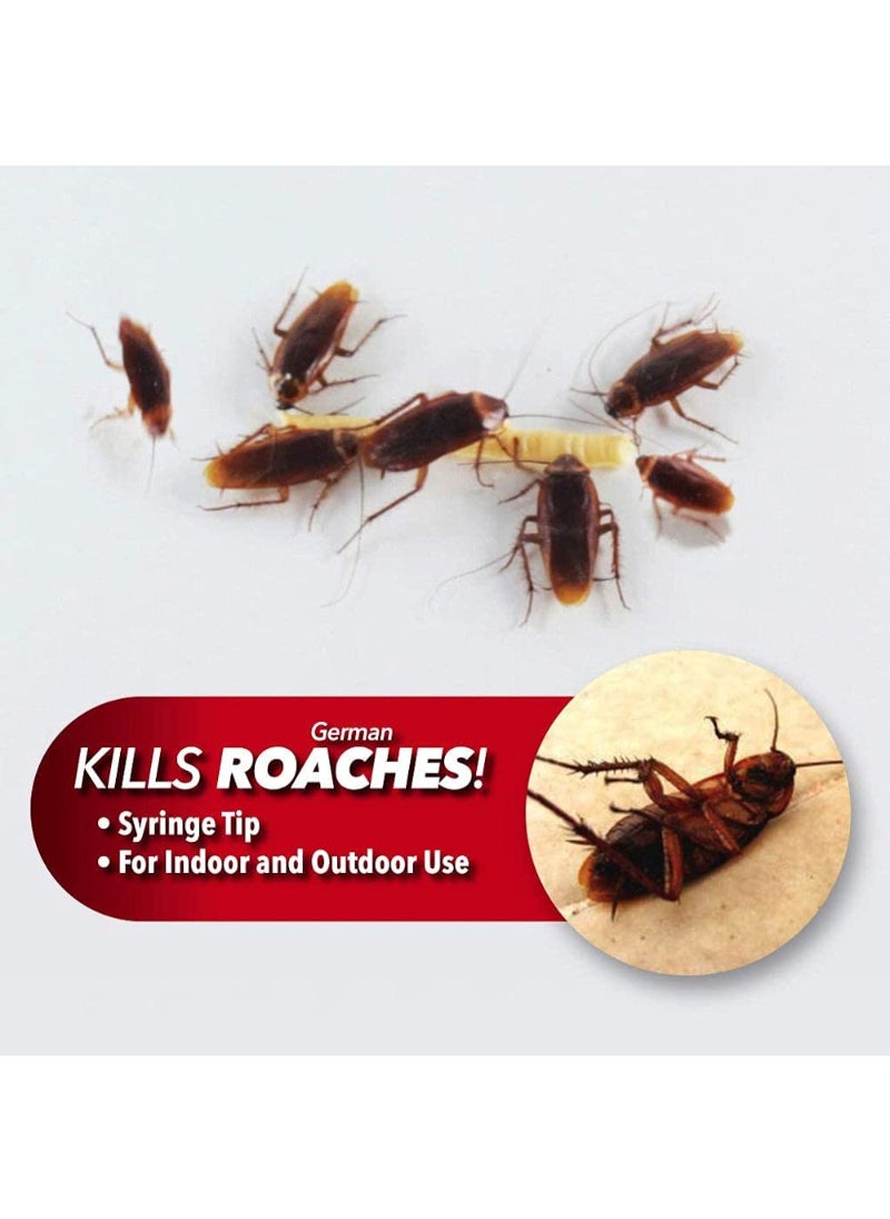 AS SEEN ON TV - Best Cockroach Killer Gel Bait 10g, Safe Efficient Powerful Cockroach Gel Bait Cockroach Eliminator for Toilet Bedroom Kitchen Pack of 3 - Image 1