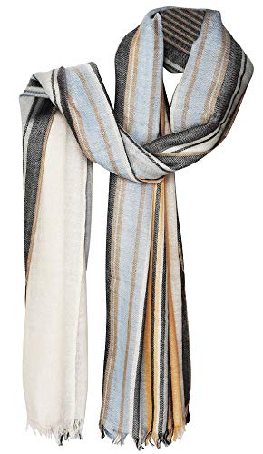 Zaina Unisex Cotton Viscose Scarf for All Ages (Multicolour, 70 x 180 cm) - Image 5