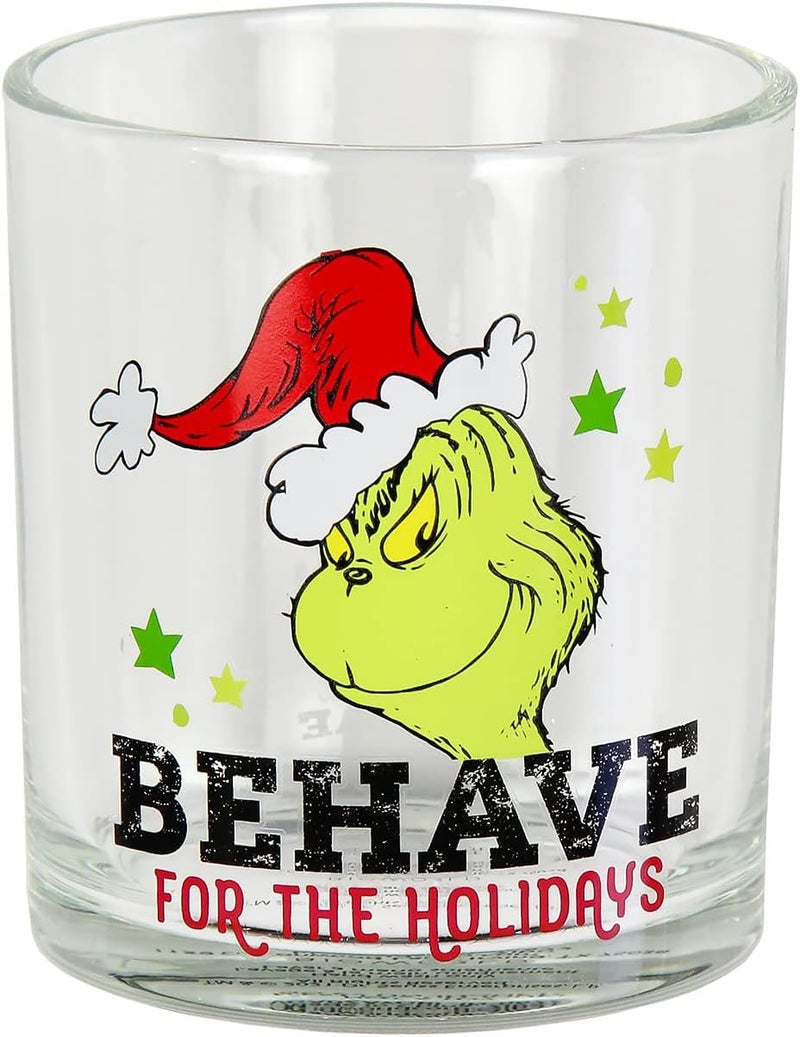 Bioworld Dr Seuss GRINCH Drinking Glasses Set Of 4 10 Oz 295 ml - Image 4
