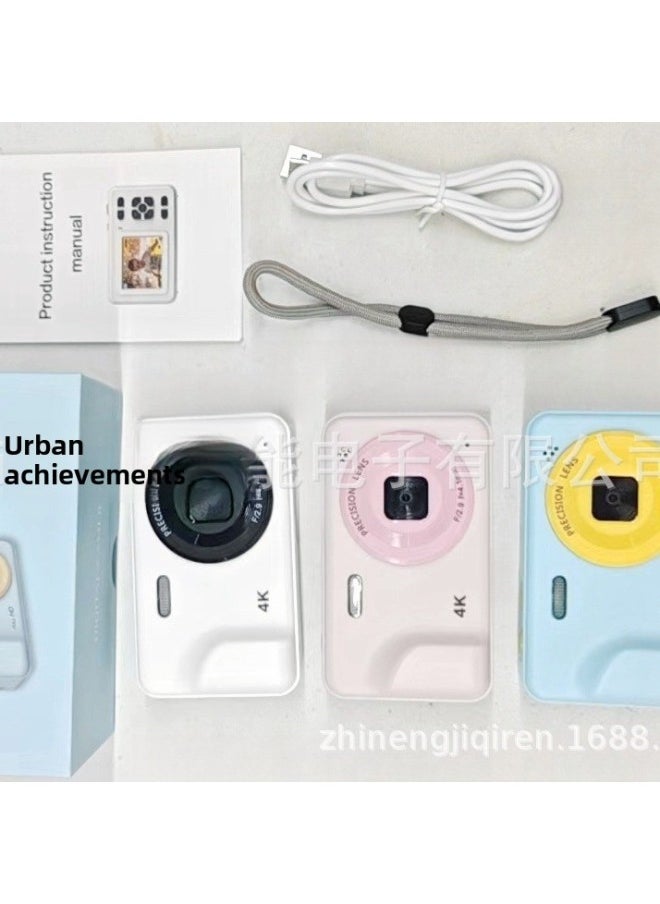 Generic Strict Selection Of Ccd Camera Children's Digital Camera Student Camera Children's Camera Dual Camera Mini Camera HD-Color:Q8 Camera + Lanyard + Manual + Data Cable  - Image 3