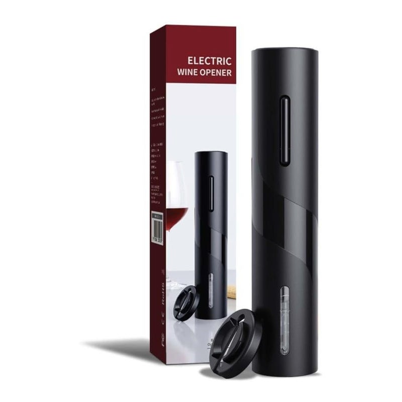 KYSEUK Electric Wine Corkscrew Bottle Opener with Foil Cutter Automatic for Home Party Restaurant Red  - Image 1