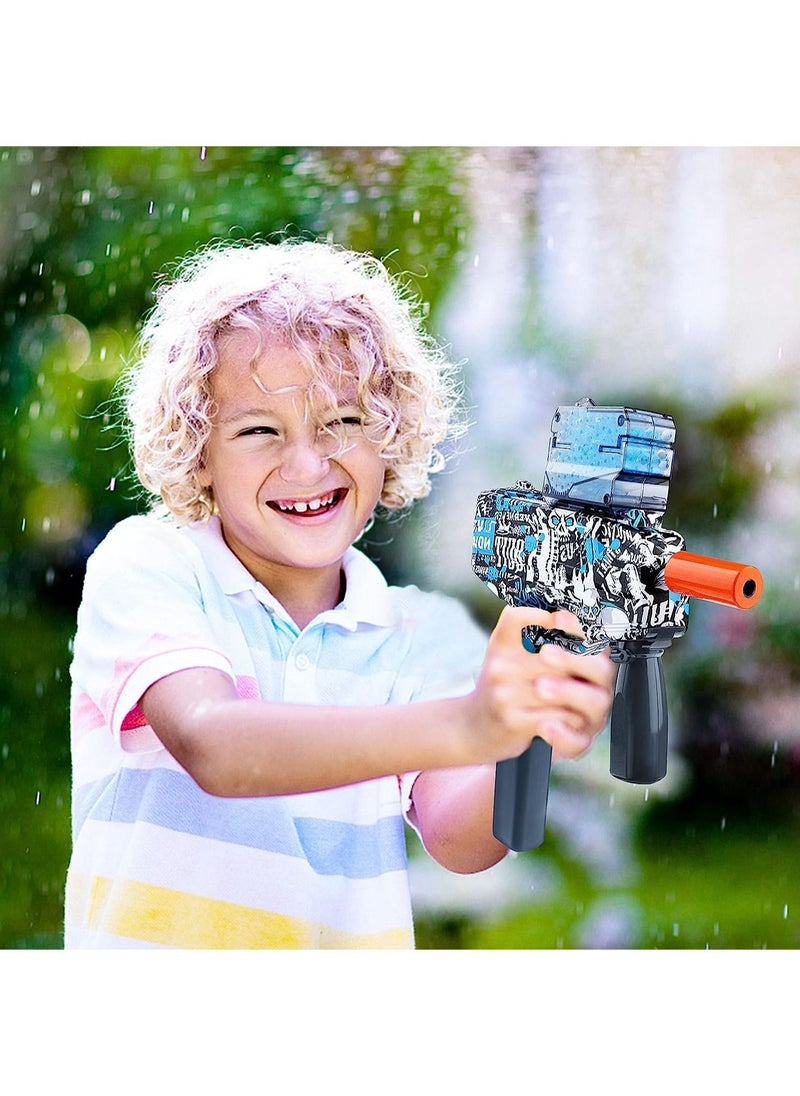 LEDIN - Gel Ball Blaster  Automatic Splatter Ball Blaster with 20000+ Water Beads and Goggles,Outdoor Activities Game Gifts for Teens, Boys and Girls - Image 1