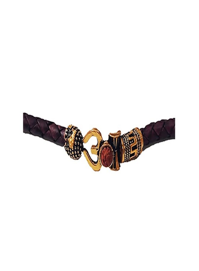 BITONA® Om Rudraksh Rakhi سوار Rakhi For bhai (قطعة واحدة) - Image 2