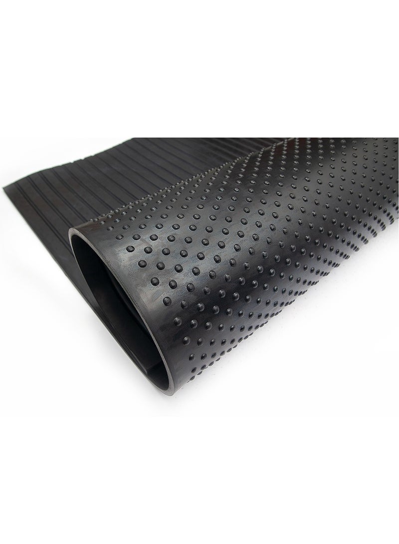 terrain TERRATUF® Bubble Top Rubber Mat – 120×180 cm – Anti-Fatigue, Non-Slip Mat for Horse Stables, Farms, Garages & Workshops  - Image 3