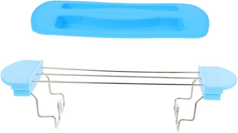 2-piece Toast Warming Rack Set Lid Toaster Rack Bread Warming Rack Griddle Accessory - Image 1