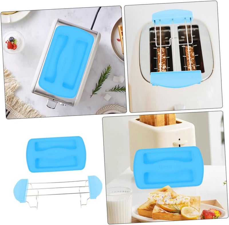 2-piece Toast Warming Rack Set Lid Toaster Rack Bread Warming Rack Griddle Accessory - Image 3